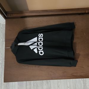 JUNIORS/LADIES ADIDAS PULLOVER HOODIE SIZE LARGE
